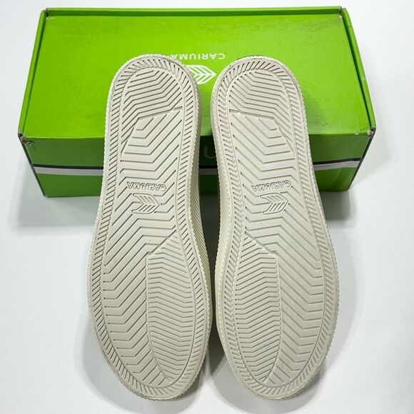 Cariuma OCA Low Burnt Sand Canvas Contrast Thread Sneaker Men’s 10 Women’s 11.5 - Picture 11 of 11